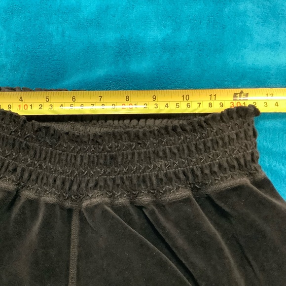 Juicy Couture Vintage Velour Pants 25 x 32 Zip Up Crop Hoodie Tracksuit - Picture 10 of 15